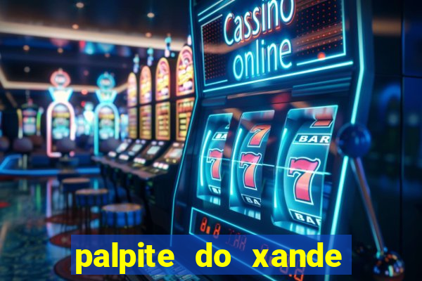 palpite do xande de hoje