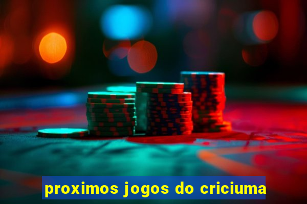 proximos jogos do criciuma