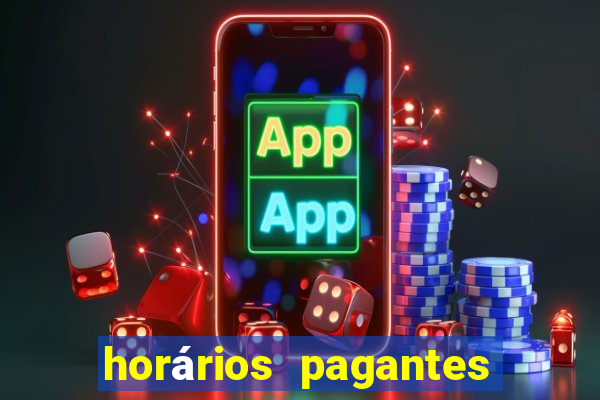 horários pagantes fortune rabbit hoje