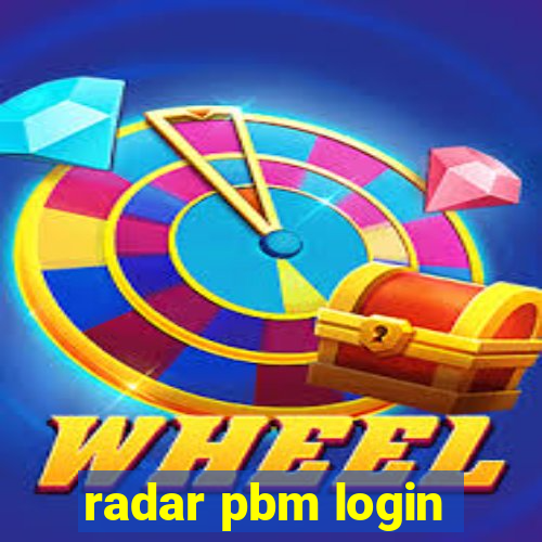 radar pbm login