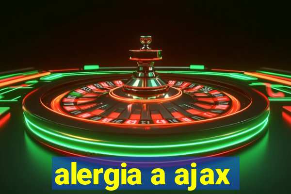 alergia a ajax