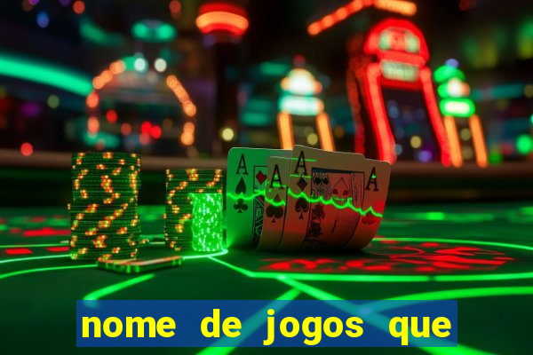 nome de jogos que ganha dinheiro de verdade