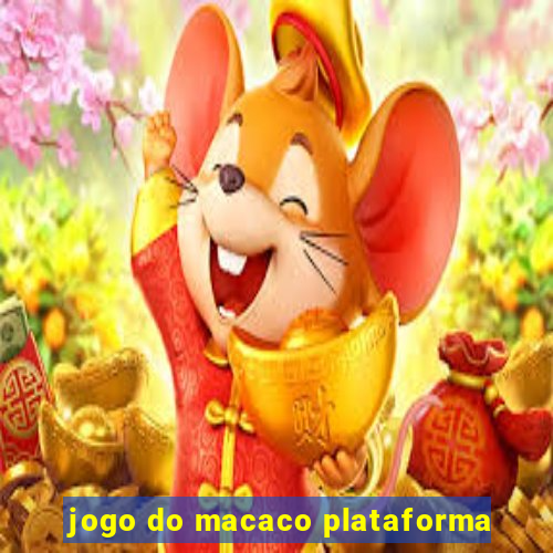 jogo do macaco plataforma