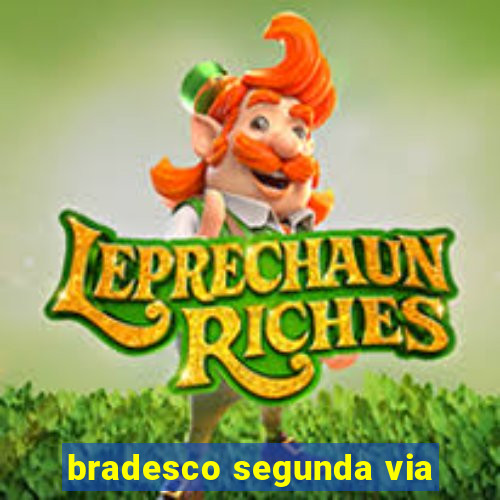 bradesco segunda via
