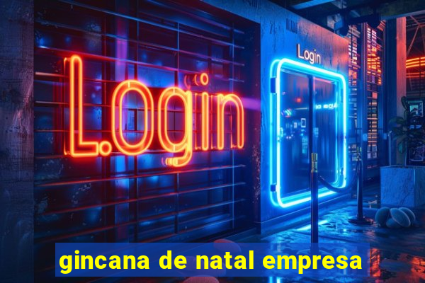 gincana de natal empresa