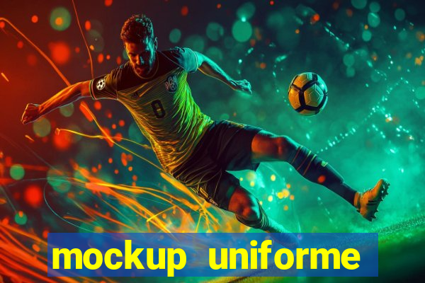 mockup uniforme futebol psd free